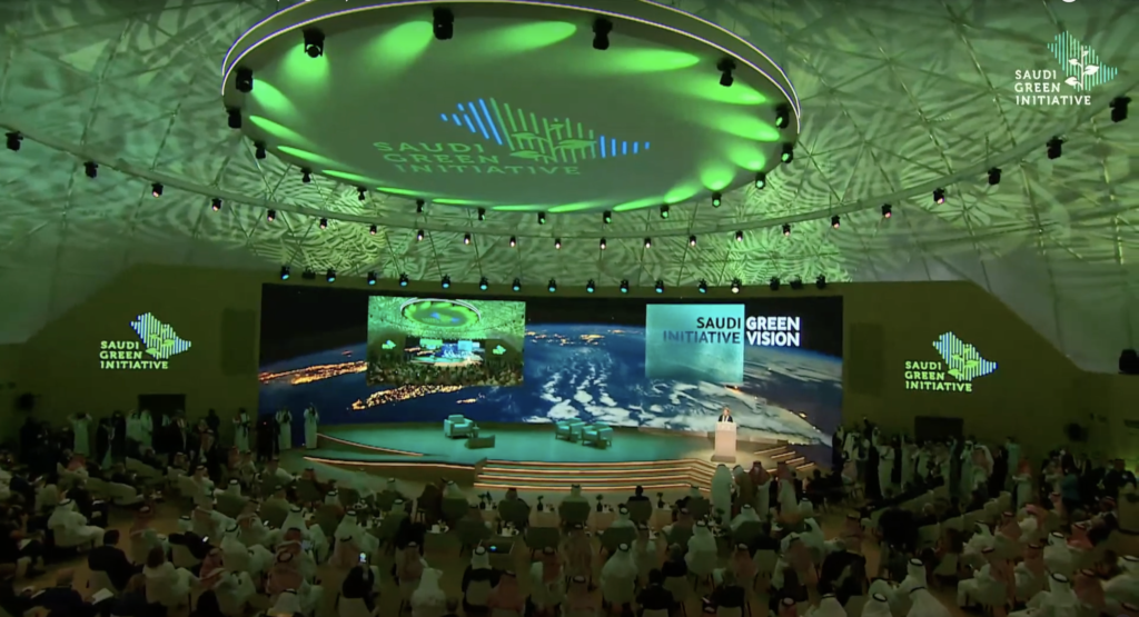 La société de production Bengale à réalisé les animations du forum Saudi Green initiative