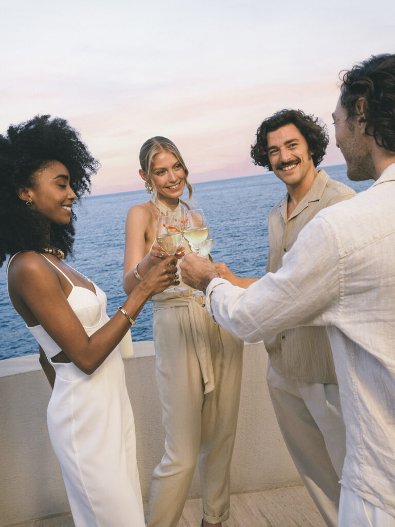 Production d'un shooting photo et d'un tournage video pour Mumm